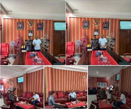 PJ Bupati Taput Terima Kunjungan Pemerhati Pendidikan Tapanuli Utara